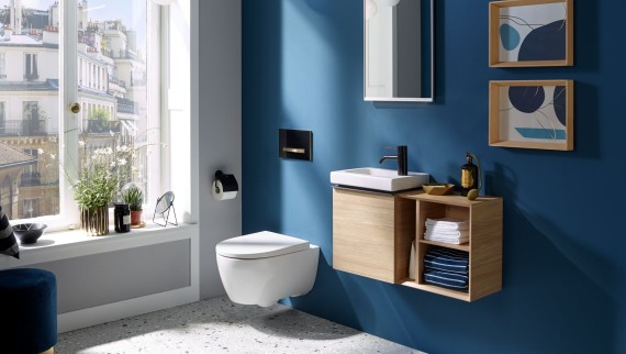 Geberit iCon bathroom series – guest bathroom