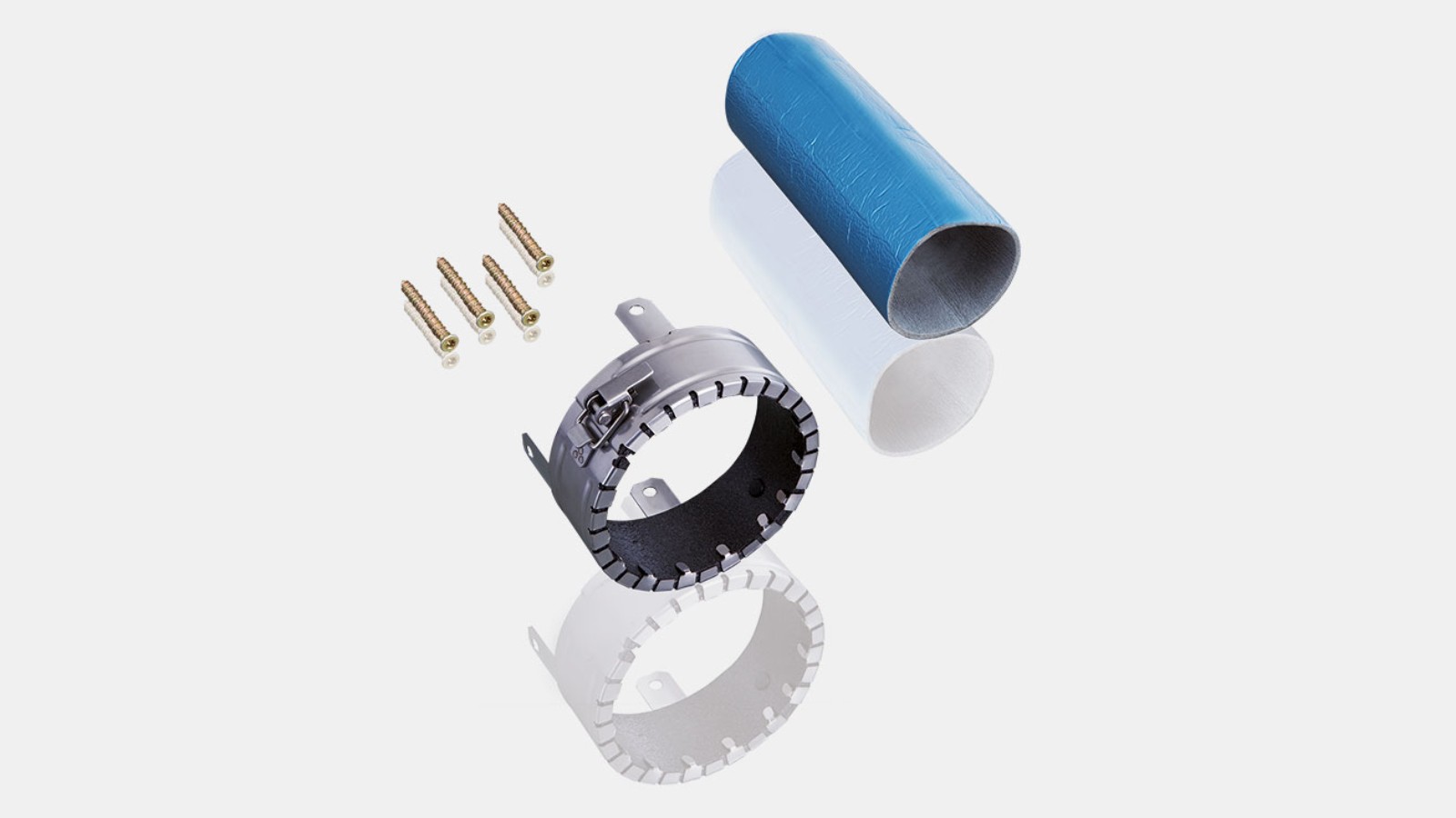 Fire protection for discharge pipes such as Silent-Pro discharge pipes Fire protection for discharge pipes such as Silent-Pro discharge pipes