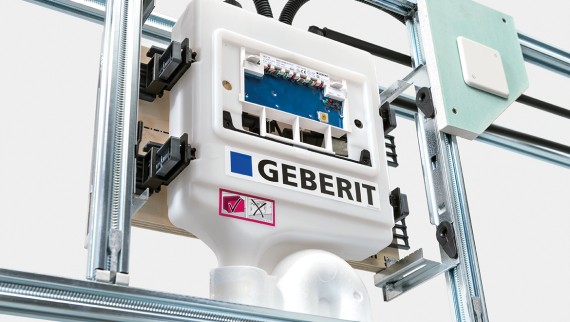 Geberit HS30 hygiene flush unit (© Geberit)